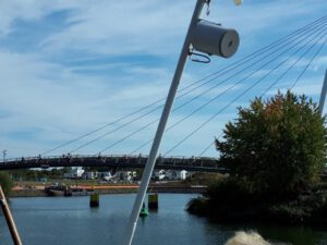 Der Rhein-Herne-Kanal bei Gelsenkirchen im September 2019