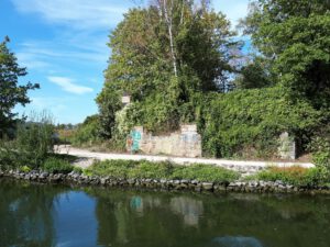 Der Rhein-Herne-Kanal bei Gelsenkirchen im September 2019