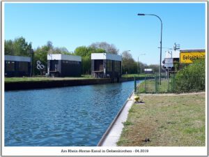 Der Rhein-Herne-Kanal bei Gelsenkirchen