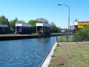 Der Rhein-Herne-Kanal bei Gelsenkirchen