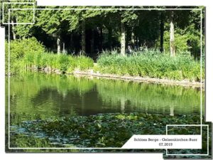 Schloss Berge in Gelsenkirchen Buer im Juli 2019
