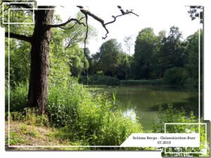 Schloss Berge in Gelsenkirchen Buer im Juli 2019