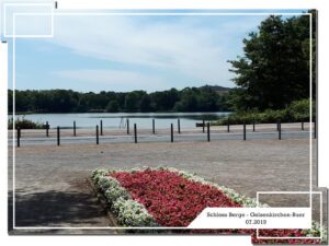 Schloss Berge in Gelsenkirchen Buer im Juli 2019