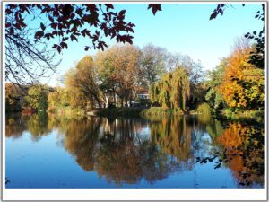 Schloss Berge in Gelsenkirchen Buer im November 2020