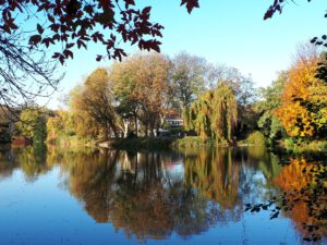 Schloss Berge in Gelsenkirchen Buer im November 2020