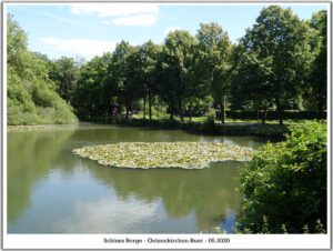 Schloss Berge in Gelsenkirchen Buer im Mai 2020