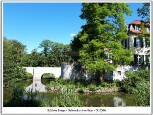 Schloss Berge in Gelsenkirchen Buer im Juni 2020