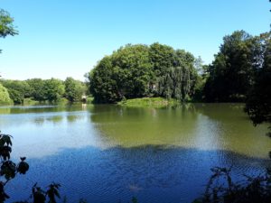 Schloss Berge in Gelsenkirchen Buer im Juni 2020