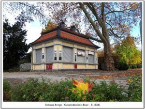 Schloss Berge in Gelsenkirchen Buer im November 2020