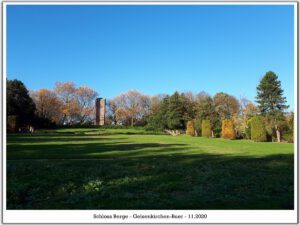 Schloss Berge in Gelsenkirchen Buer im November 2020