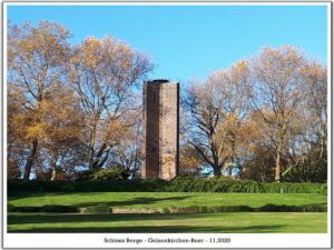 Schloss Berge in Gelsenkirchen Buer im November 2020