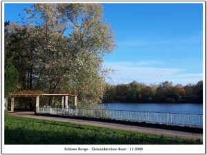 Schloss Berge in Gelsenkirchen Buer im November 2020