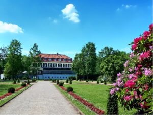 Schloss Berge in Gelsenkirchen Buer im Juli 2021