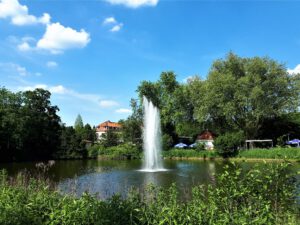 Schloss Berge in Gelsenkirchen Buer im Juli 2021