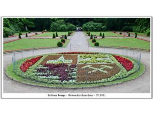 Schloss Berge in Gelsenkirchen Buer im Juli 2021