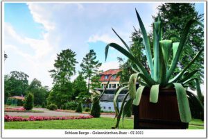 Schloss Berge in Gelsenkirchen Buer im Juli 2021