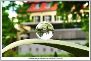 Schloss Berge in Gelsenkirchen Buer im Juli 2021