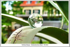 Schloss Berge in Gelsenkirchen Buer im Juli 2021