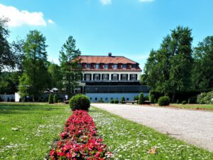 Schloss Berge in Gelsenkirchen Buer im Juli 2021
