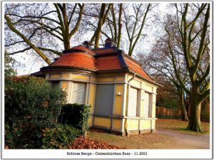 Schloss Berge in Gelsenkirchen Buer im November 2021