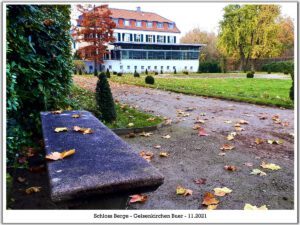 Schloss Berge in Gelsenkirchen Buer im November 2021
