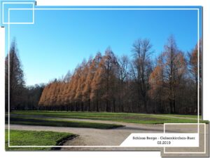 Schloss Berge in Gelsenkirchen Buer im Februar 2019