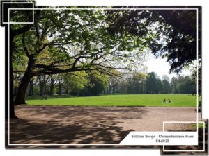 Schloss Berge in Gelsenkirchen Buer im April 2019