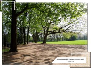 Schloss Berge in Gelsenkirchen Buer im April 2019