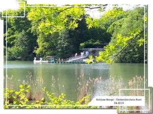 Schloss Berge in Gelsenkirchen Buer im April 2019