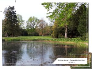 Schloss Berge in Gelsenkirchen Buer im April 2019