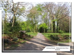 Schloss Berge in Gelsenkirchen Buer im April 2019