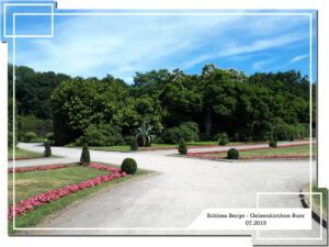 Schloss Berge in Gelsenkirchen Buer im Juli 2019