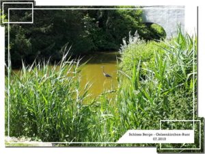 Schloss Berge in Gelsenkirchen Buer im Juli 2019