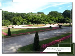 Schloss Berge in Gelsenkirchen Buer im Juli 2019