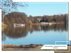 Schloss Berge in Gelsenkirchen Buer im Februar 2019