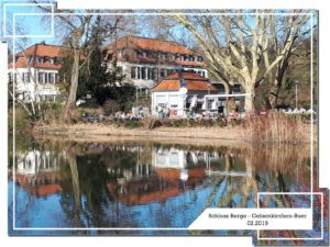 Schloss Berge in Gelsenkirchen Buer im Februar 2019