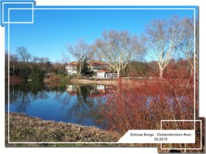 Schloss Berge in Gelsenkirchen Buer im Februar 2019