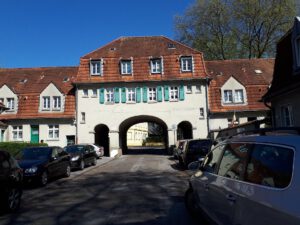 Siedlung Schüngelberg in Gelsenkirchen Buer im April 2020