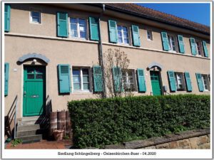 Siedlung Schüngelberg 10 Siedlung Schüngelberg in Gelsenkirchen Buer im April 2020