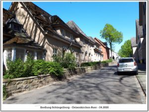 Siedlung Schüngelberg 16 Siedlung Schüngelberg in Gelsenkirchen Buer im April 2020