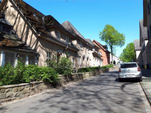 Siedlung Schüngelberg in Gelsenkirchen Buer im April 2020