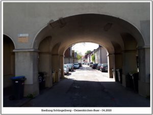 Siedlung Schüngelberg 2 Siedlung Schüngelberg in Gelsenkirchen Buer im April 2020