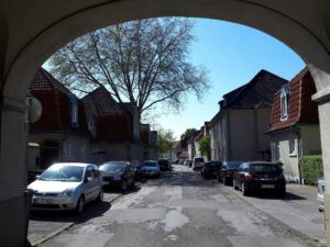 Siedlung Schüngelberg in Gelsenkirchen Buer im April 2020