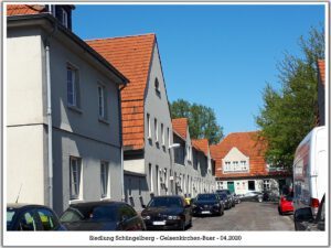 Siedlung Schüngelberg 5 Siedlung Schüngelberg in Gelsenkirchen Buer im April 2020