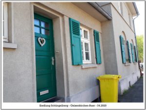 Siedlung Schüngelberg 6 Siedlung Schüngelberg in Gelsenkirchen Buer im April 2020