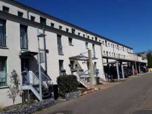 Siedlung Schüngelberg in Gelsenkirchen Buer im April 2020