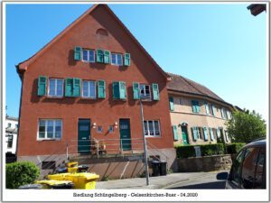 Siedlung Schüngelberg 9 Siedlung Schüngelberg in Gelsenkirchen Buer im April 2020