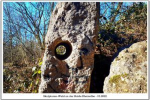 Die Halde Rheinelbe in Gelsenkirchen Ückendorf im März 2022