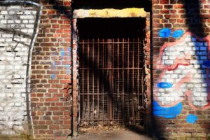 Die Halde Rheinelbe in Gelsenkirchen Ückendorf im März 2022