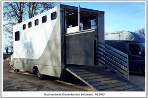 Trabrennbahn Gelsenkirchen Feldmark im März 2022